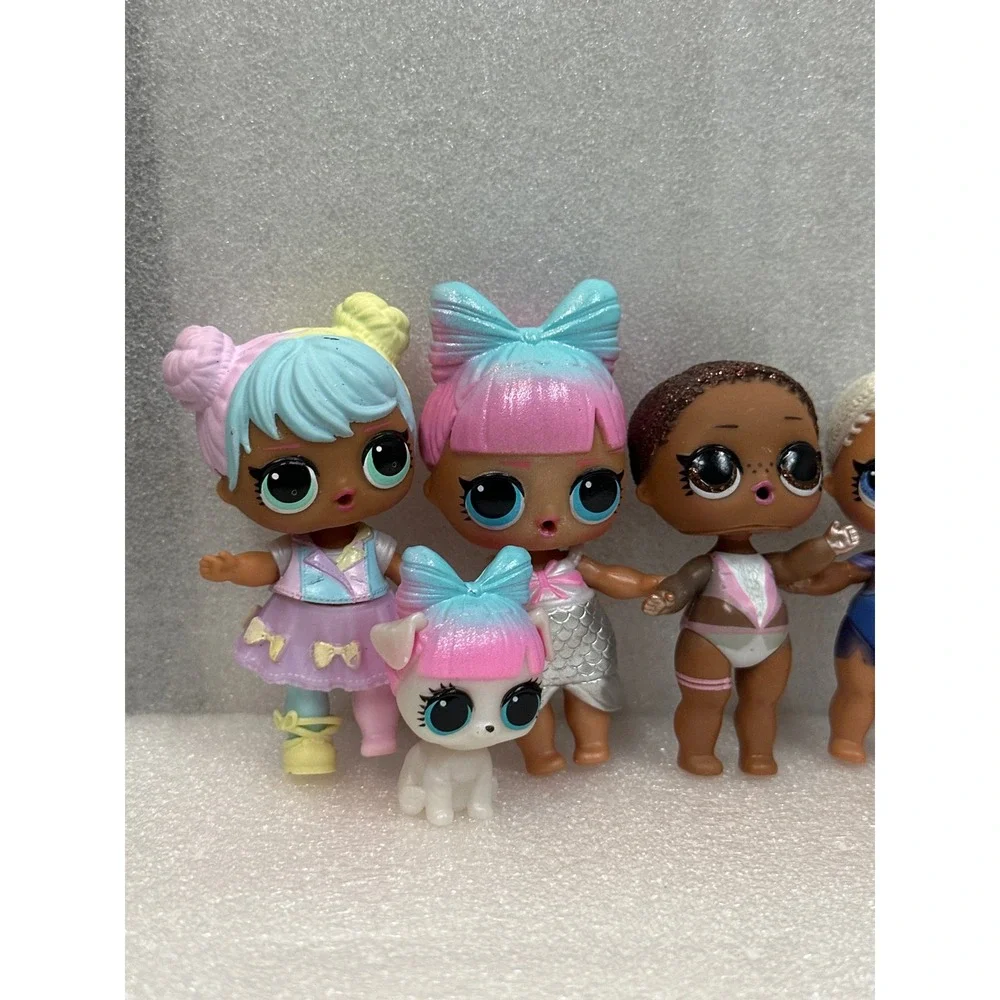 L.O.L. Surprise! Dolls Lot Kids OS Multicolor Glitter Figures Pet Excellent‎